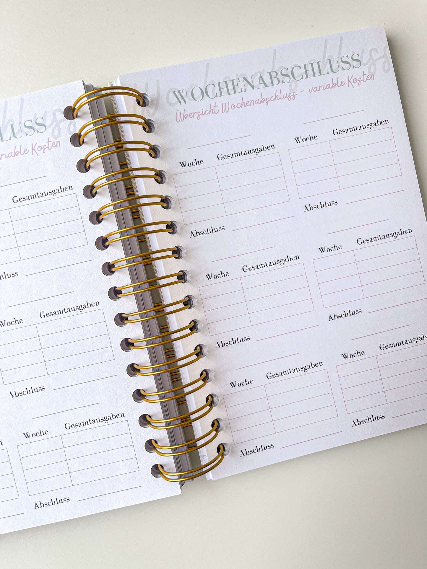 Budget Planer - gebunden