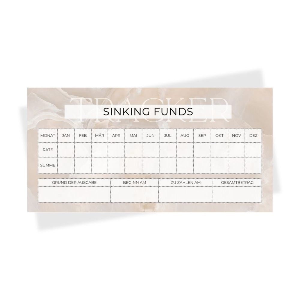 Sinking Funds
