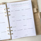 Budget Planer - gelocht