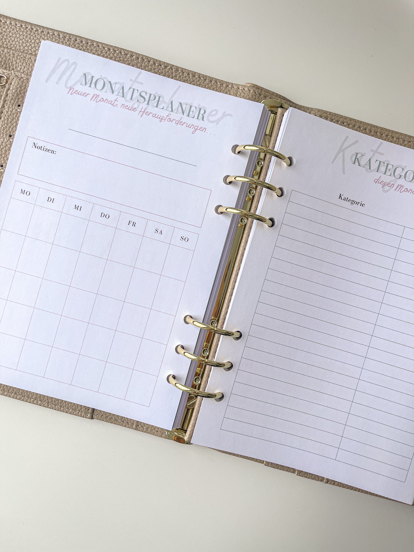 Budget Planer - gelocht
