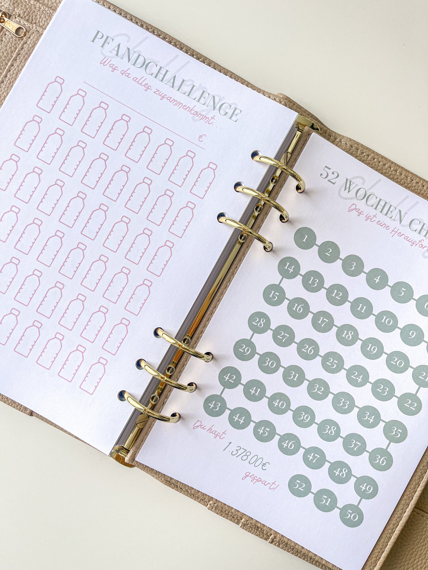 Budget Planer - gelocht