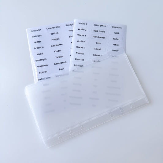 Tab Umschläge + Sticker